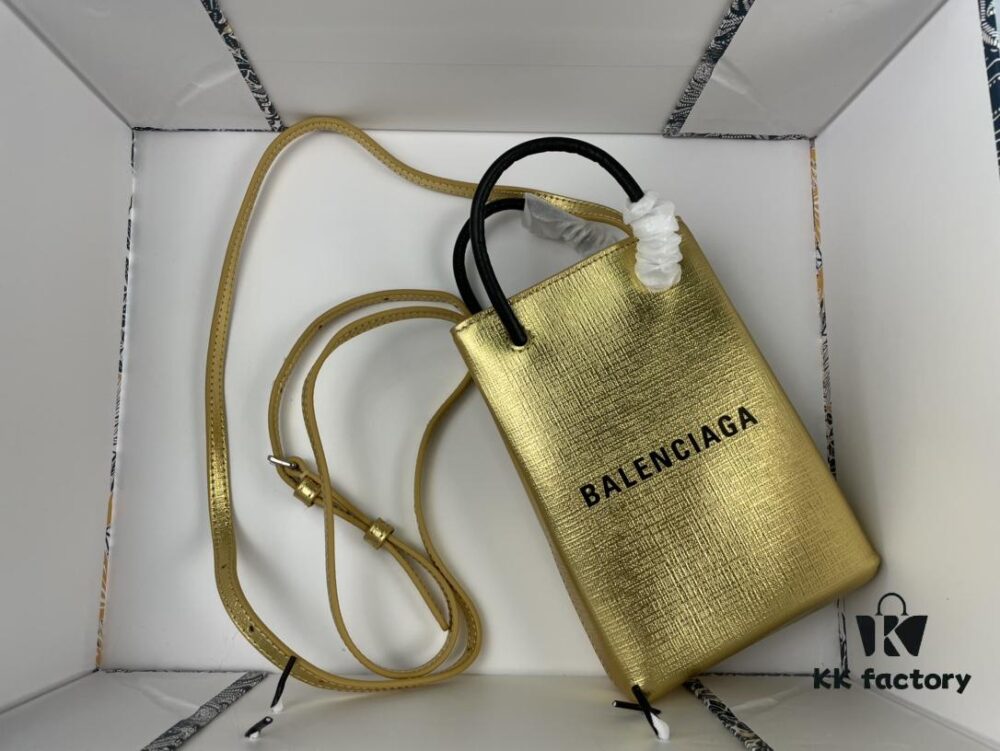 6930e3ff6e68136f4d9b26e9 Upgraded Version (with Serial Number) 🔥 Balenciaga Phone Bag with Cross Texture