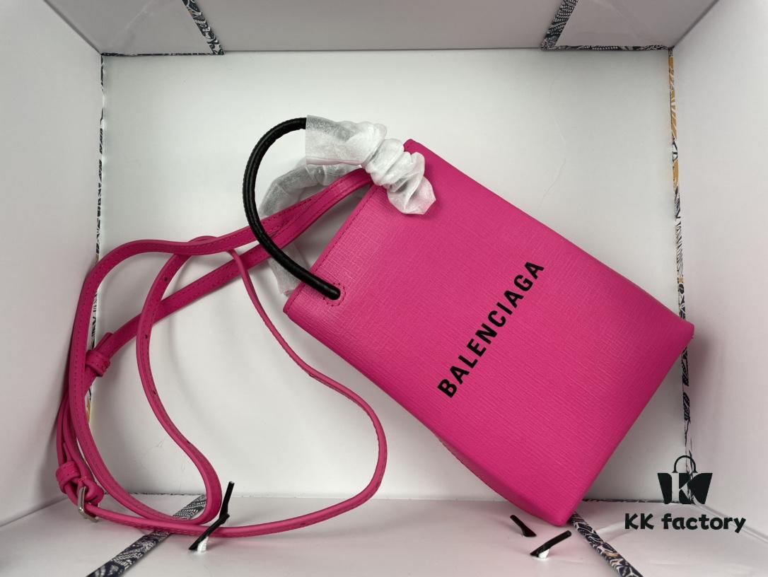6930e4006e68136f4d9b26eb Upgraded Version (with Serial Number) 🔥 Balenciaga Phone Bag with Herringbone Pattern