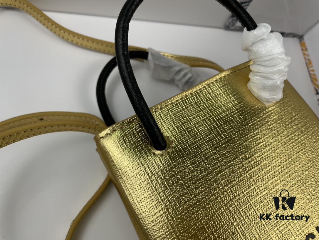 6930e40b6e68136f4d9b26fd Upgraded Version (with Serial Number) 🔥 Balenciaga Phone Bag with Cross Texture