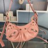 6930e44b6e68136f4d9b2761 Small Size - Balenciaga Le Cagole Crescent Shoulder Bag