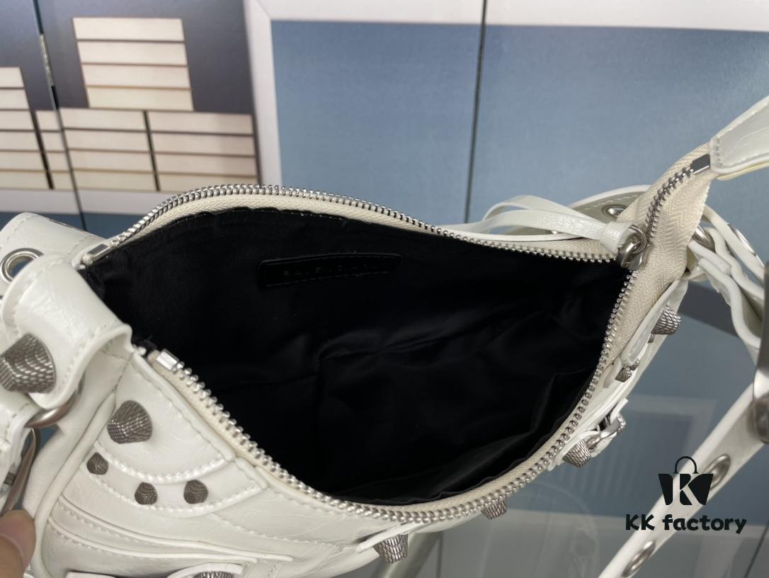 Balenciaga Le Cagole Crescent Shoulder Bag - Small Size
