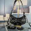 6930e4626e68136f4d9b277d Balenciaga Le Cagole Crescent Shoulder Bag - Small Size