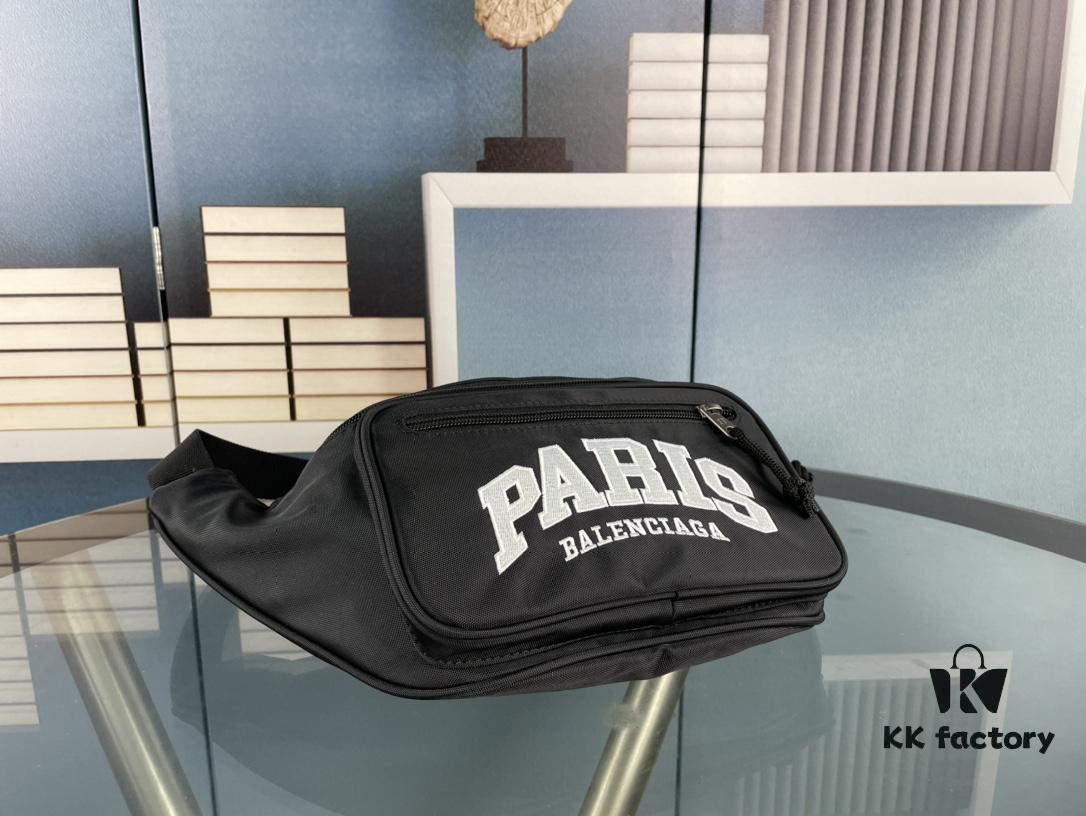 6930e4726e68136f4d9b2795 Upgraded Version (with Inner Code) Silkscreen, Genuine Counterpart Quality BALENCIAGA Balenciaga Chest Bag / Waist Bag (Unisex), Size: 24*9*18cm