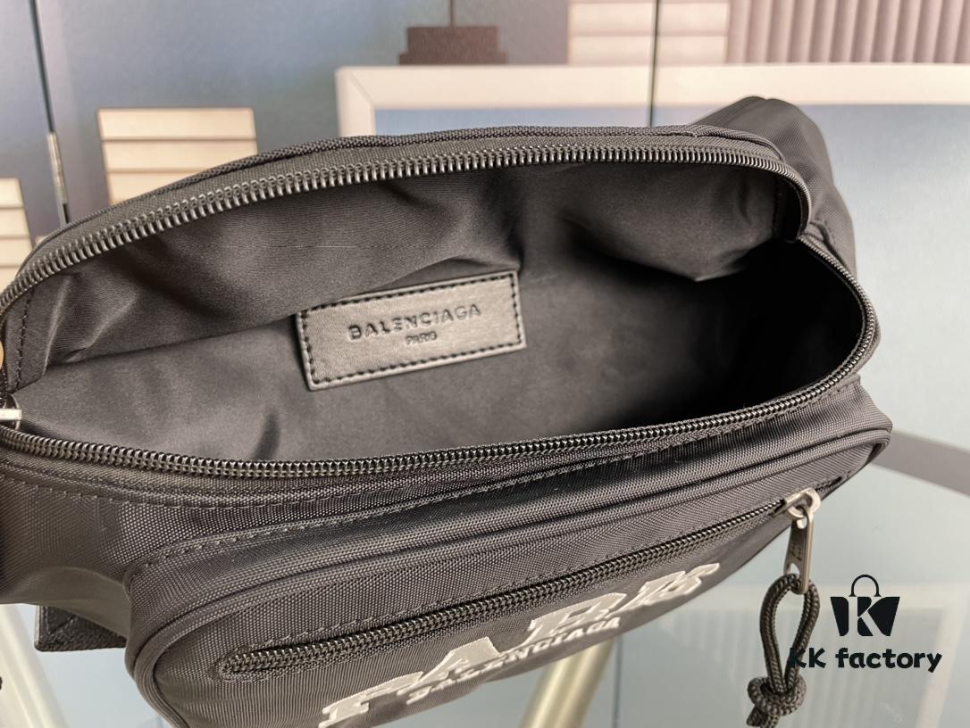 6930e4726e68136f4d9b2798 Upgraded Version (with Inner Code) Silkscreen, Genuine Counterpart Quality BALENCIAGA Balenciaga Chest Bag / Waist Bag (Unisex), Size: 24*9*18cm