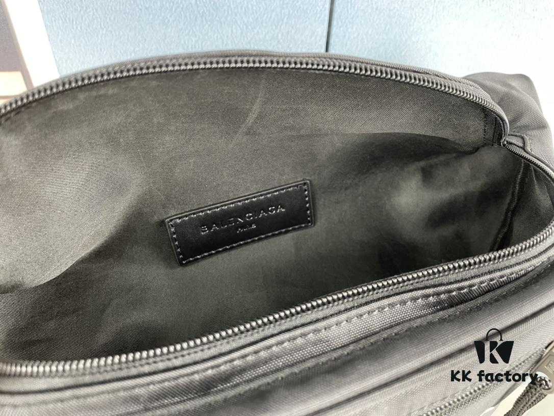 6930e4786e68136f4d9b279f Upgraded Version (with Inner Code) Screen Printed Genuine Store Quality 【Top Original Quality】 BALENCIAGA Balenciaga Chest Bag / Waist Bag (Unisex) Size: 24*9*18cm