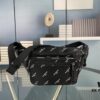 6930e47f6e68136f4d9b27ac Upgraded Version (with Inner Code) Screen Printed Genuine Counterpart Quality BALENCIAGA Paris Fashion Crossbody Bag / Waist Bag (Unisex) Size: 24*9*18cm