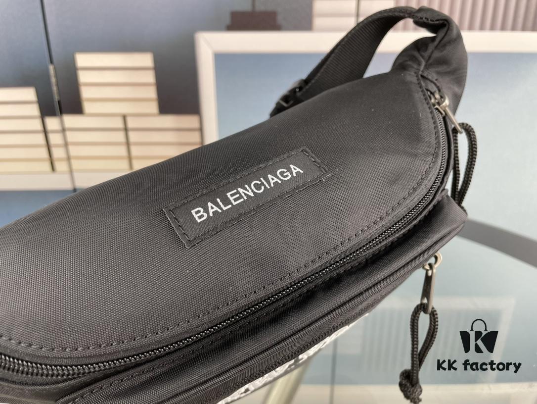 6930e4896e68136f4d9b27bb Upgraded Version (with Inner Code) Screen Printed Genuine Store Quality 【Top Original Quality】 BALENCIAGA Balenciaga Chest Bag / Waist Bag (Unisex) Size: 24*9*18cm