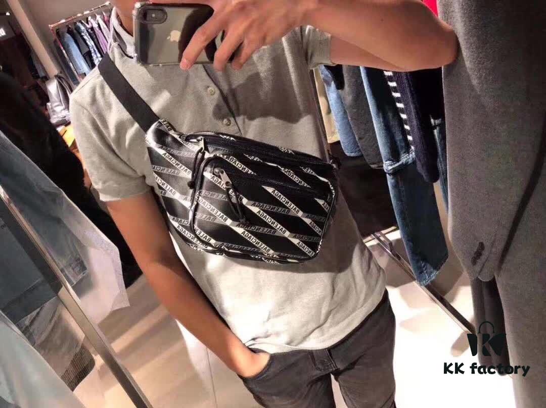 6930e48a6e68136f4d9b27bc Top-Quality Original Version BALENCIAGA Paris Fashion Crossbody/Waist Bag (Unisex) Graffiti Design