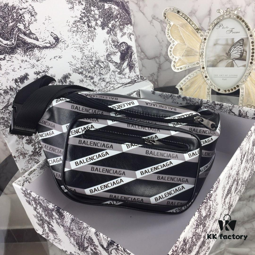 6930e48b6e68136f4d9b27be Top-Quality Original Version BALENCIAGA Paris Fashion Crossbody/Waist Bag (Unisex) Graffiti Design
