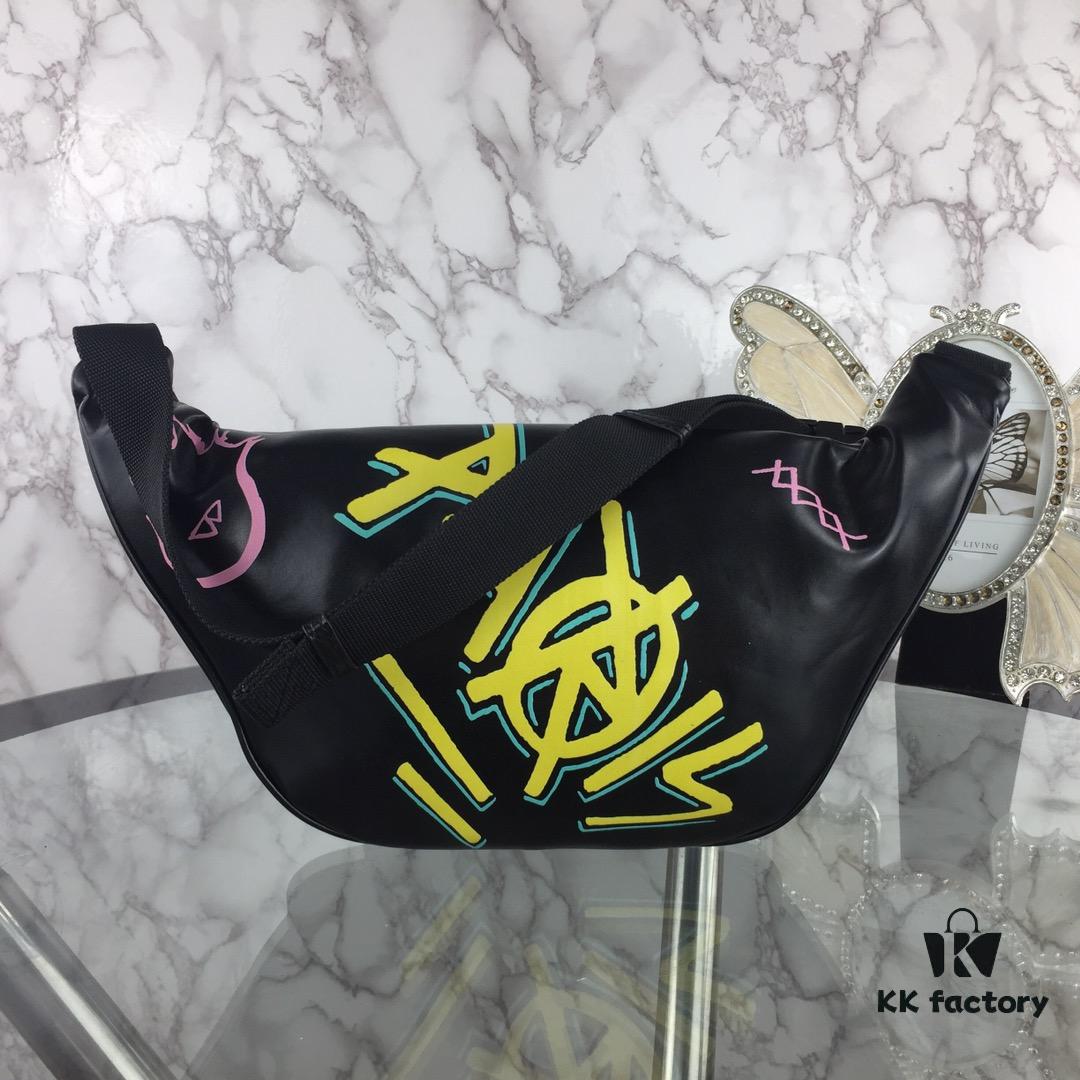 6930e4906e68136f4d9b27c7 Top-Quality Original Version BALENCIAGA Graffiti Crossbody Waist Bag (Unisex) - Imported Genuine Leather, Authentic Hardware, Smooth Zipper