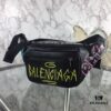 6930e4916e68136f4d9b27c9 Top-Quality Original Version BALENCIAGA Graffiti Crossbody Waist Bag (Unisex) - Imported Genuine Leather, Authentic Hardware, Smooth Zipper