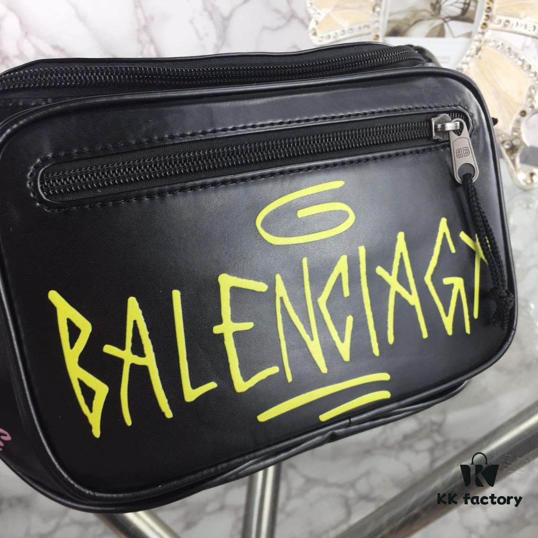 6930e4916e68136f4d9b27ca Top-Quality Original Version BALENCIAGA Graffiti Crossbody Waist Bag (Unisex) - Imported Genuine Leather, Authentic Hardware, Smooth Zipper