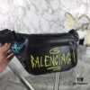 6930e4926e68136f4d9b27cb Top-Quality Original Version BALENCIAGA Graffiti Crossbody Waist Bag (Unisex) - Imported Genuine Leather, Authentic Hardware, Smooth Zipper