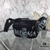 6930e4986e68136f4d9b27d7 Top Quality Original Version BALENCIAGA Balenciaga Chest Bag / Waist Bag (Unisex) Graffiti Design