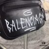 6930e4996e68136f4d9b27d8 Top Quality Original Version BALENCIAGA Balenciaga Chest Bag / Waist Bag (Unisex) Graffiti Design