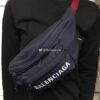 6930e49c6e68136f4d9b27de Upgraded Version Available at Counter 【Top Original Quality】BALENCIAGA Balenciaga Chest Bag / Waist Bag (Unisex) Model: 180613 (Black) Size: 24*9*18cm