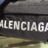 6930e4a06e68136f4d9b27e4 Upgraded Version Available at Counter | Top-Quality Original Replica BALENCIAGA Paris Fashion Crossbody Bag / Waist Bag (Unisex) Model: 180613 (Black) Size: 24*9*18cm
