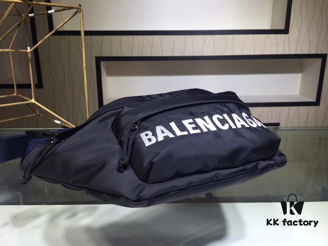 6930e4a16e68136f4d9b27e9 Upgraded Version Available at Counter | Top-Quality Original Replica BALENCIAGA Paris Fashion Crossbody Bag / Waist Bag (Unisex) Model: 180613 (Black) Size: 24*9*18cm