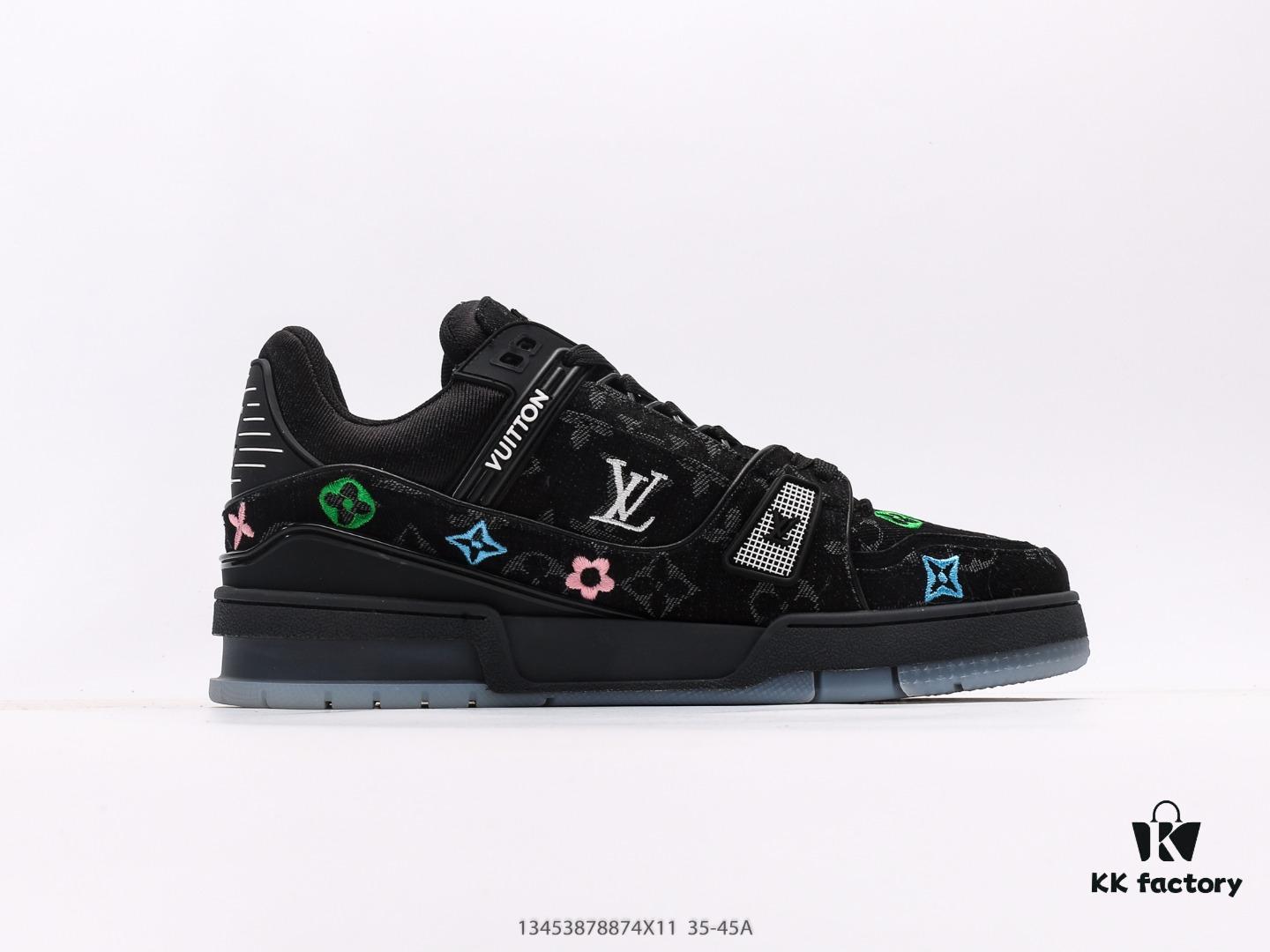 Louis Vuitton Trainer Sneaker Low Casual Sports Cultural Versatile Slip-on Shoes