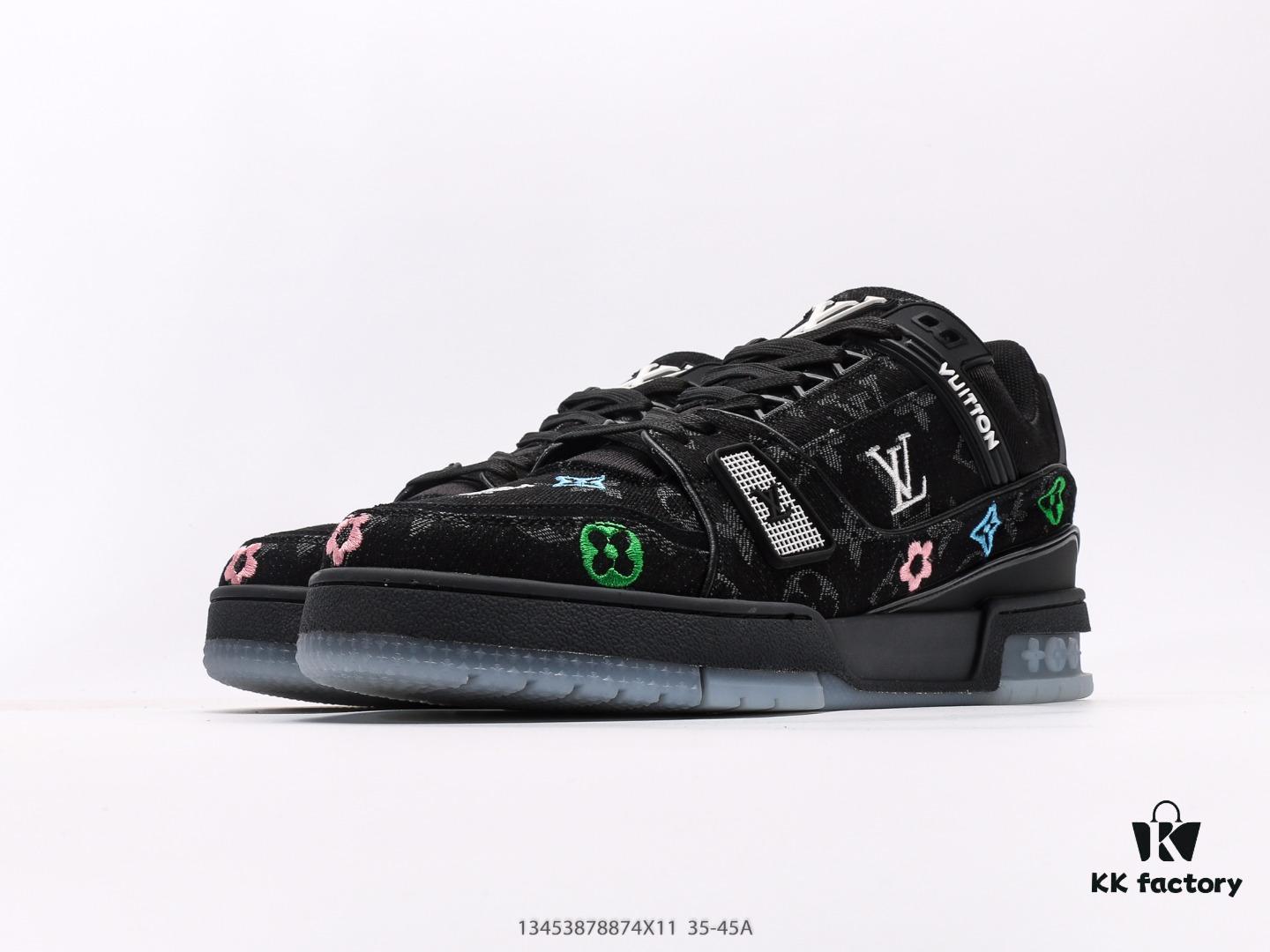 Louis Vuitton Trainer Sneaker Low Casual Sports Cultural Versatile Slip-on Shoes