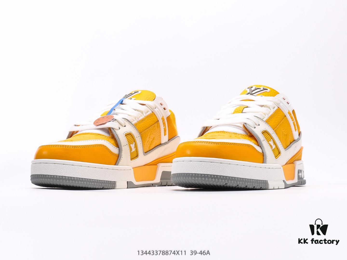 Louis Vuitton Trainer Sneaker Low Casual Sports Cultural Versatile Skate Shoes
