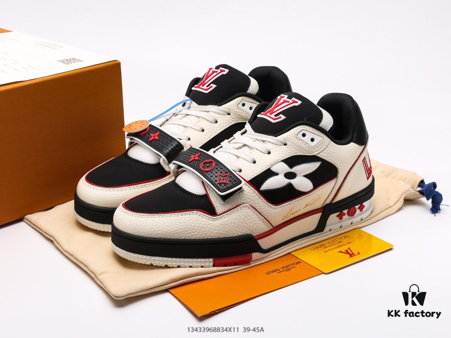 Louis Vuitton Trainer Sneaker Low Casual Sports Cultural All-Match Basketball Shoes