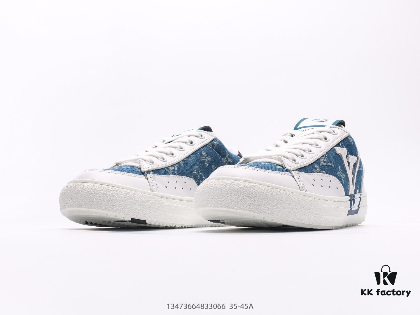 Louis Vuitton Trainer Sneaker Low Casual Sports Cultural Versatile Skate Shoes
