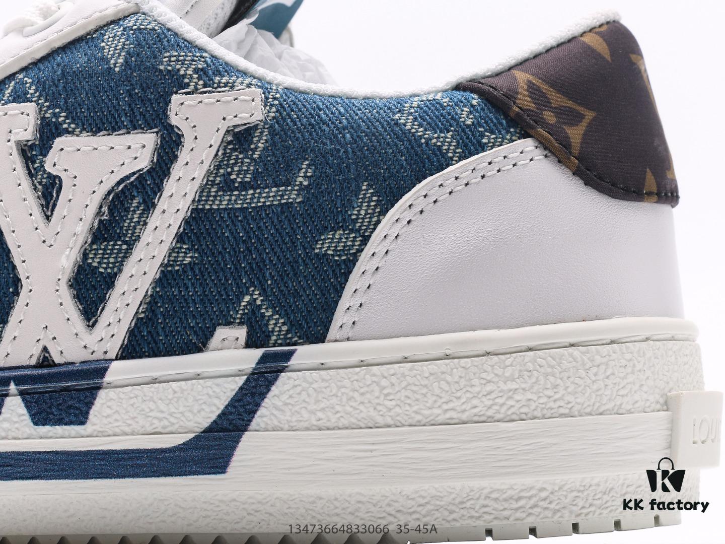 Louis Vuitton Trainer Sneaker Low Casual Sports Cultural Versatile Skate Shoes