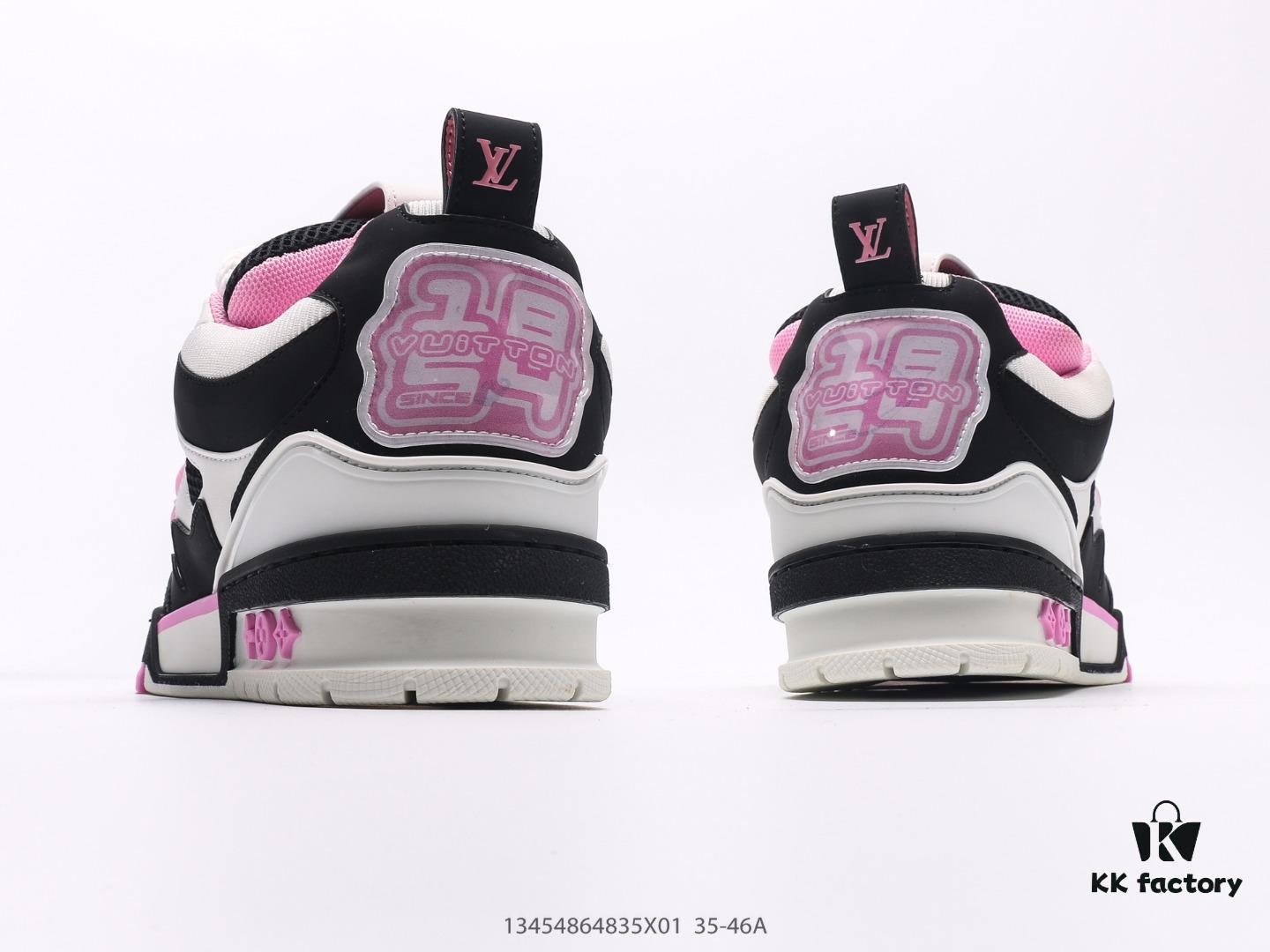6930e4cf6e68136f4d9b283e Louis Vuitton LV Sneakers, Fashionable Chunky Elevator Sports Shoes with Comfortable Non-Slip Sole and Iconic 3D Printed Logo