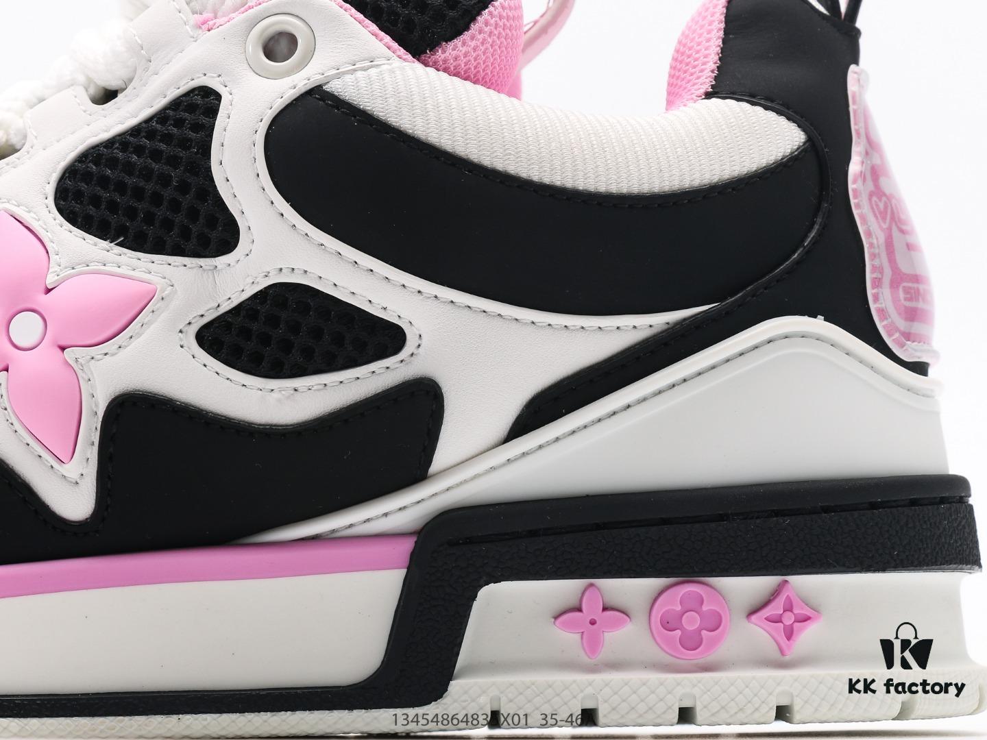 6930e4d06e68136f4d9b283f Louis Vuitton LV Sneakers, Fashionable Chunky Elevator Sports Shoes with Comfortable Non-Slip Sole and Iconic 3D Printed Logo