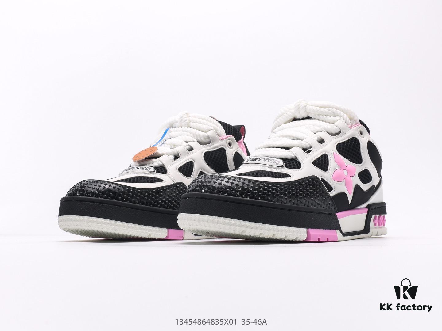 6930e4d26e68136f4d9b2840 Louis Vuitton LV Sneakers, Fashionable Chunky Elevator Sports Shoes with Comfortable Non-Slip Sole and Iconic 3D Printed Logo