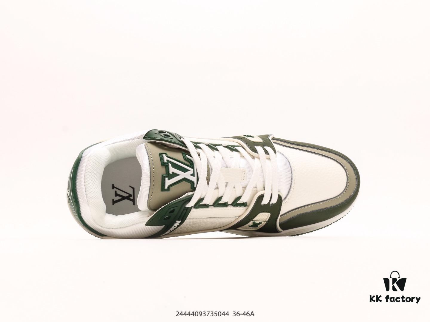 6930e4e06e68136f4d9b2858 Louis Vuitton Trail Sneaker Low Casual Sports Cultural Versatile Basketball Skate Shoe with TPR Glossy Outsole #Flexible Drip Molding Support Panel# Insole Embedded with Ultra-Soft Latex Material for Enhanced Comfort