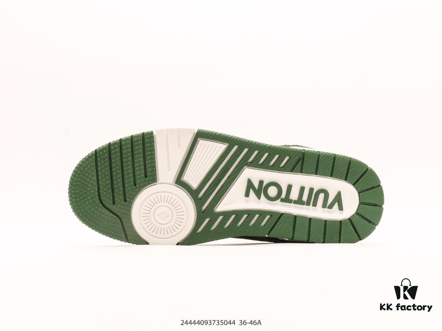 6930e4e16e68136f4d9b2859 Louis Vuitton Trail Sneaker Low Casual Sports Cultural Versatile Basketball Skate Shoe with TPR Glossy Outsole #Flexible Drip Molding Support Panel# Insole Embedded with Ultra-Soft Latex Material for Enhanced Comfort