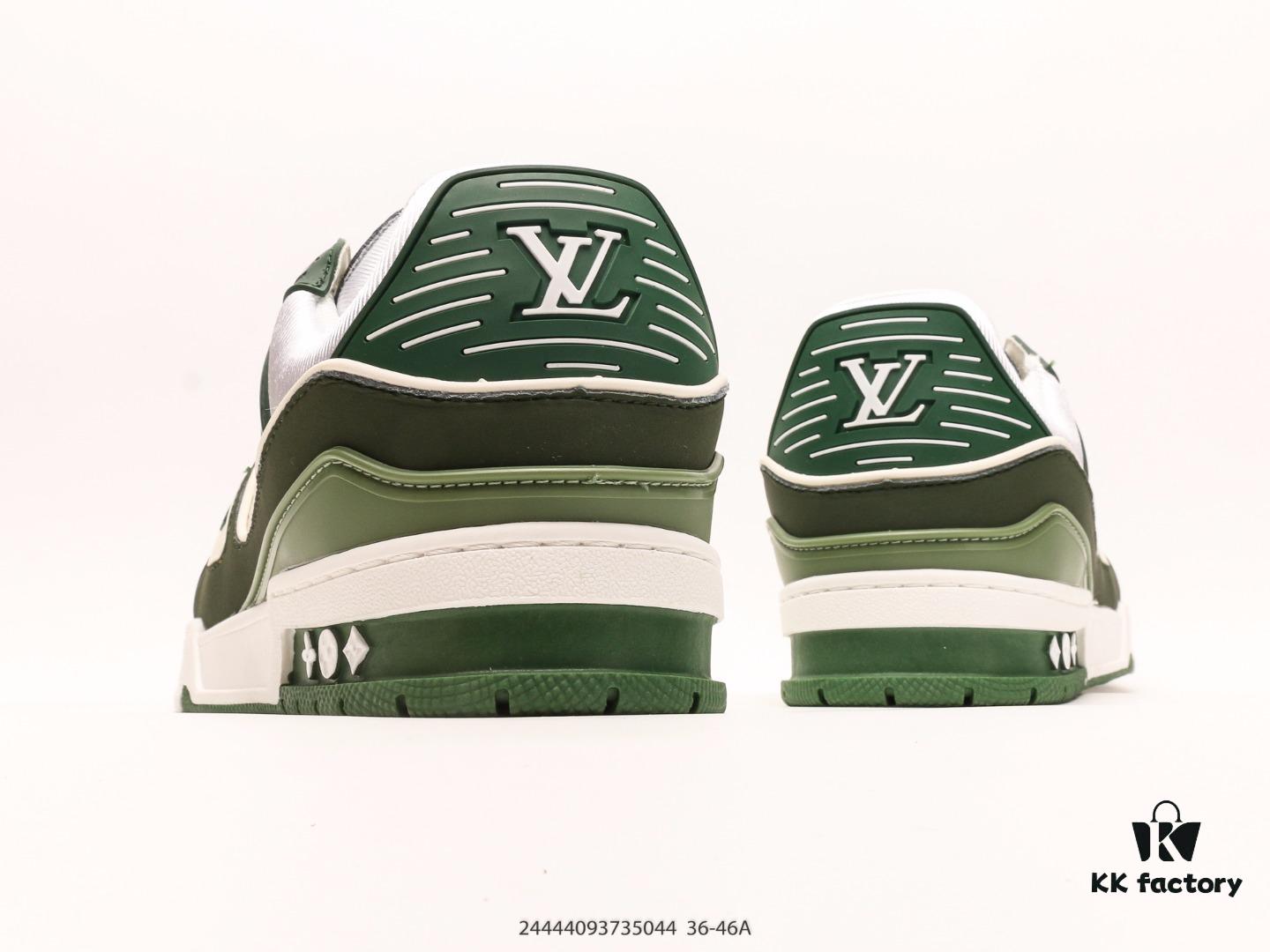 6930e4e36e68136f4d9b285b Louis Vuitton Trail Sneaker Low Casual Sports Cultural Versatile Basketball Skate Shoe with TPR Glossy Outsole #Flexible Drip Molding Support Panel# Insole Embedded with Ultra-Soft Latex Material for Enhanced Comfort