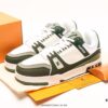 6930e4e46e68136f4d9b285d Louis Vuitton Trail Sneaker Low Casual Sports Cultural Versatile Basketball Skate Shoe with TPR Glossy Outsole #Flexible Drip Molding Support Panel# Insole Embedded with Ultra-Soft Latex Material for Enhanced Comfort