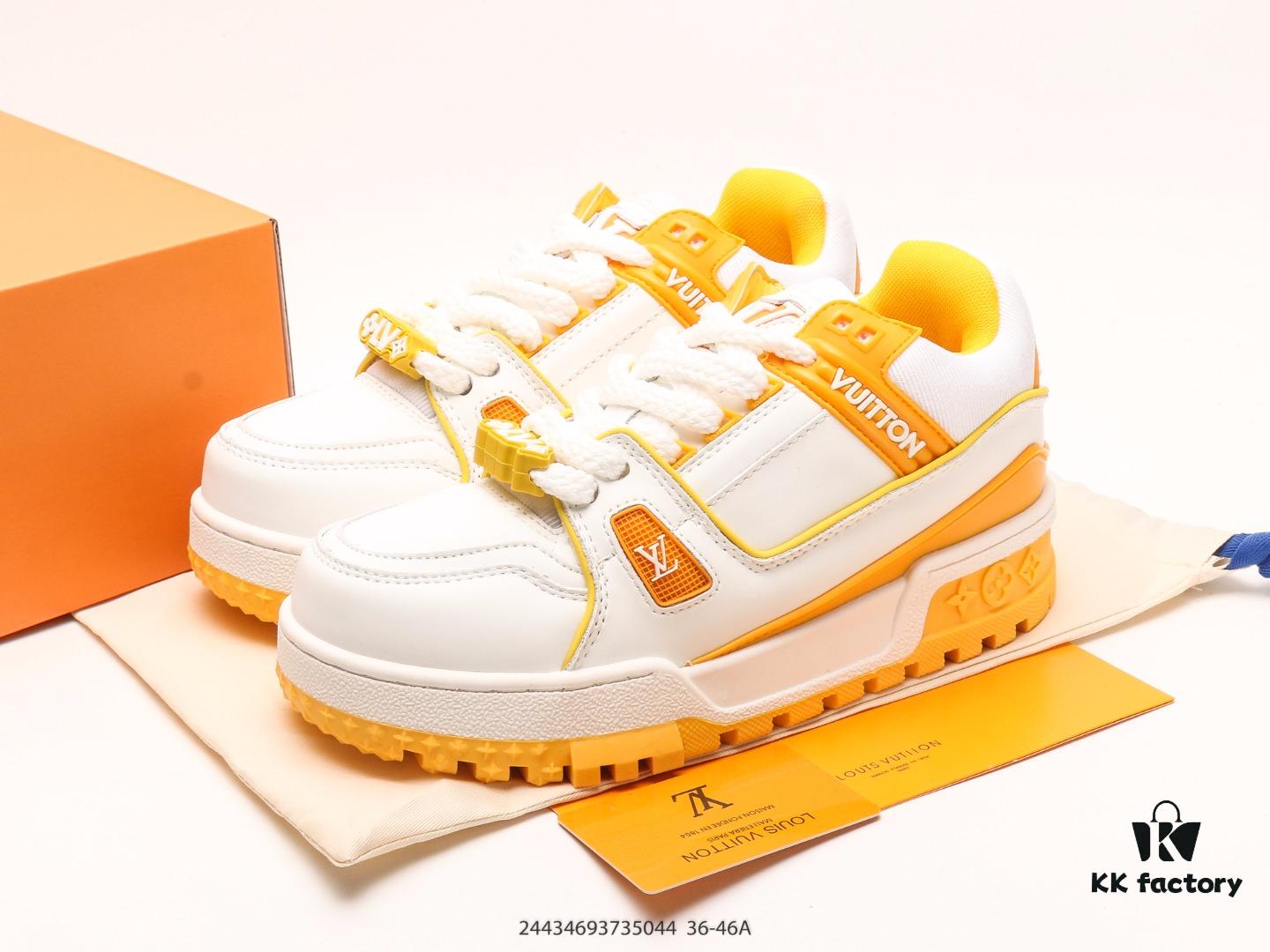 6930e4ea6e68136f4d9b286b Louis Vuitton LV Sneakers Fashion Athletic Shoes Chunky Platform Elevated Shoes