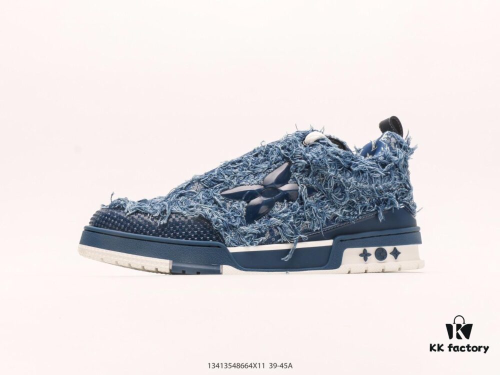 Louis Vuitton LV Sneakers, Fashion Athletic Shoes, Trendy Platform Elevated Shoes