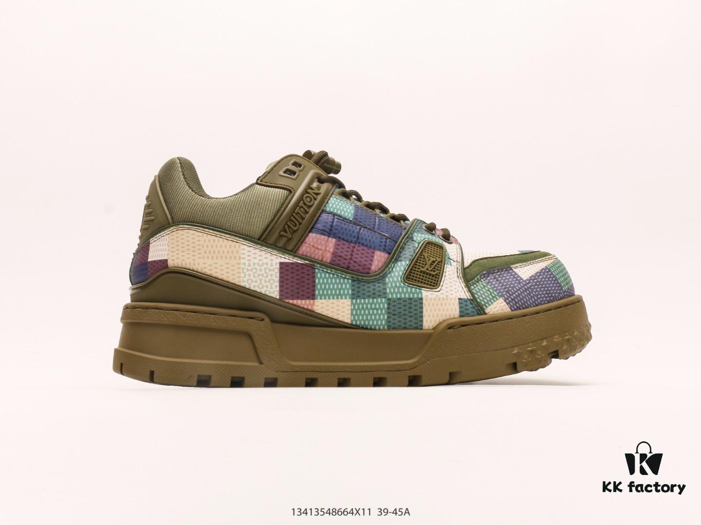 6930e4f46e68136f4d9b287e Louis Vuitton LV Sneakers, Fashion Athletic Shoes, Trendy Platform Elevator Shoes with Comfortable Non-slip Sole