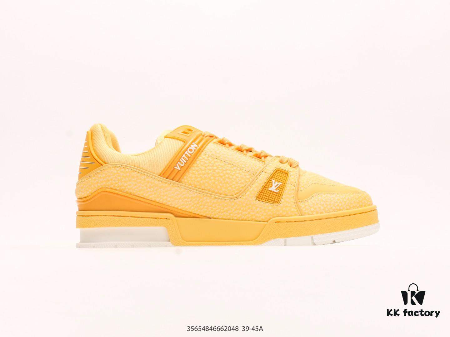 Louis Vuitton LV Sneakers, Fashionable Thick-Soled Elevated Athletic Shoes with Comfortable Non-Slip Sole and Iconic 3D Logo Design