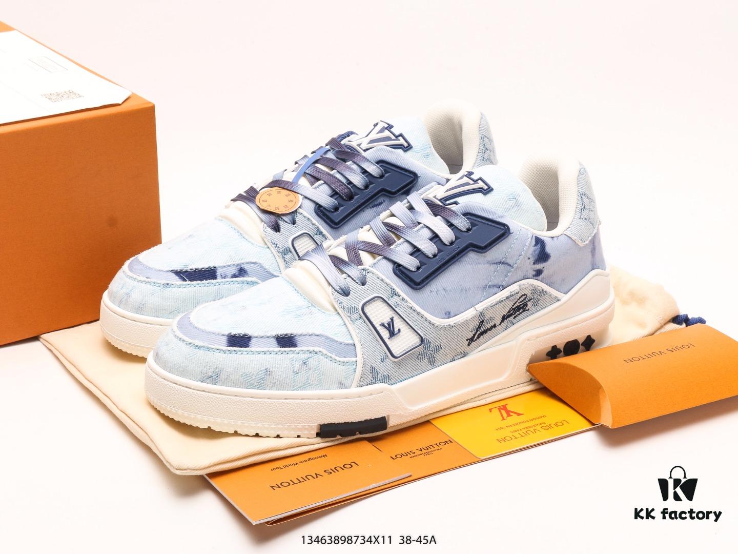 Louis Vuitton Trainer Sneaker Low Casual Sports Cultural Versatile Shoes