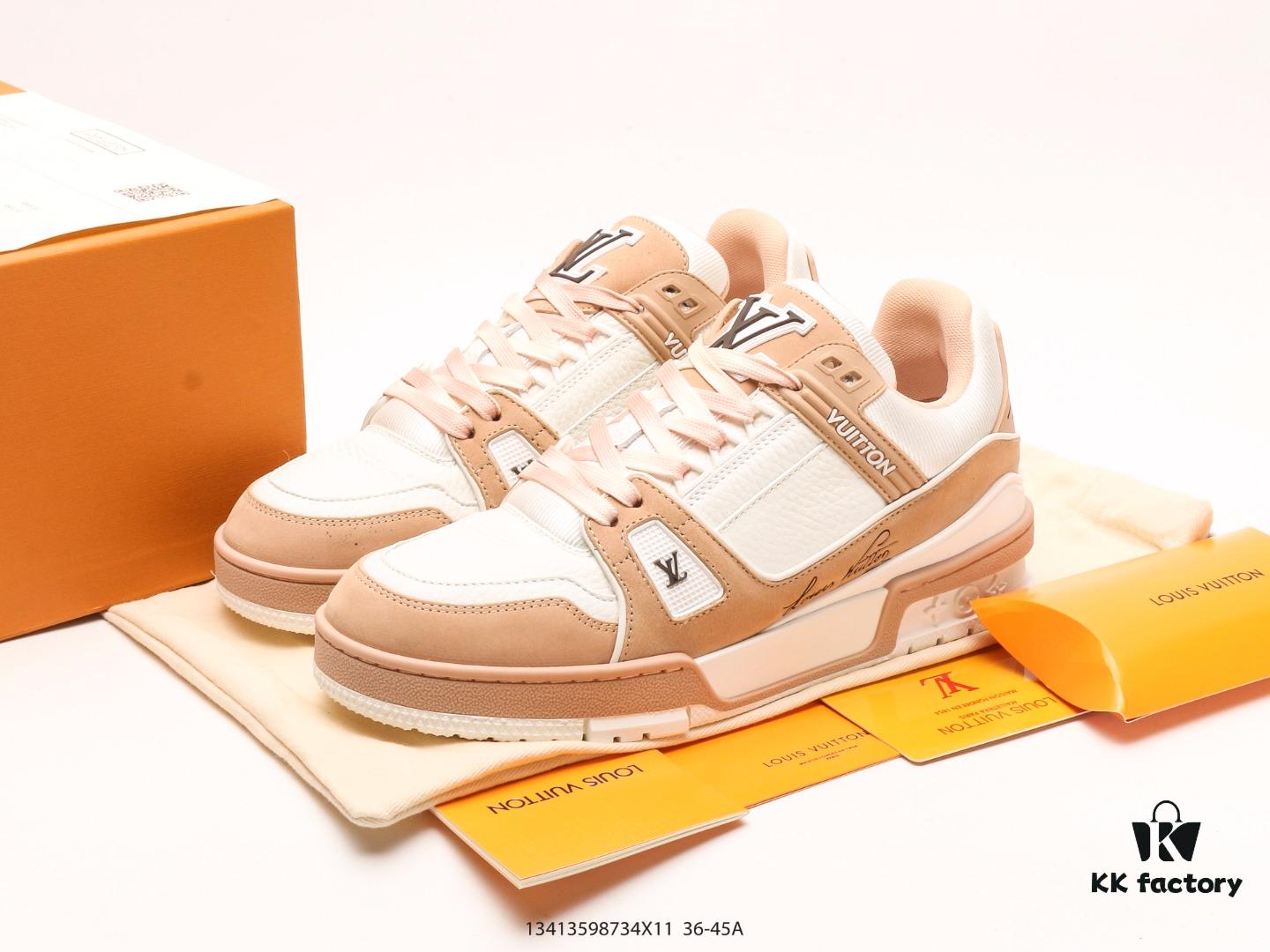6930e51e6e68136f4d9b28cb Louis Vuitton LV Trainer Low-Top Casual Sneakers, Premium Quality, Authentic Craftsmanship, Full Original Packaging, Precise Color Matching, TPU Outsole, Ideal Last Shape, Consistent with Original Details