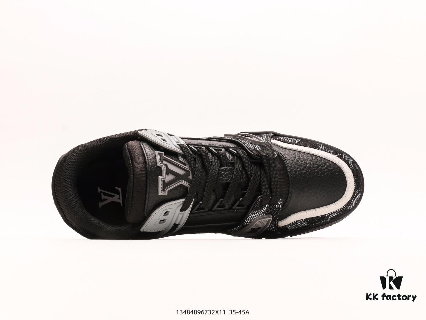 6930e5246e68136f4d9b28d7 Louis Vuitton Trail Sneaker Low Casual Sports Cultural Versatile Basketball Skate Shoe with TPR Glossy Outsole #Flexible Drip Molding Support Piece #Insole Embedded with Ultra-Soft Latex Material for Superior Comfort