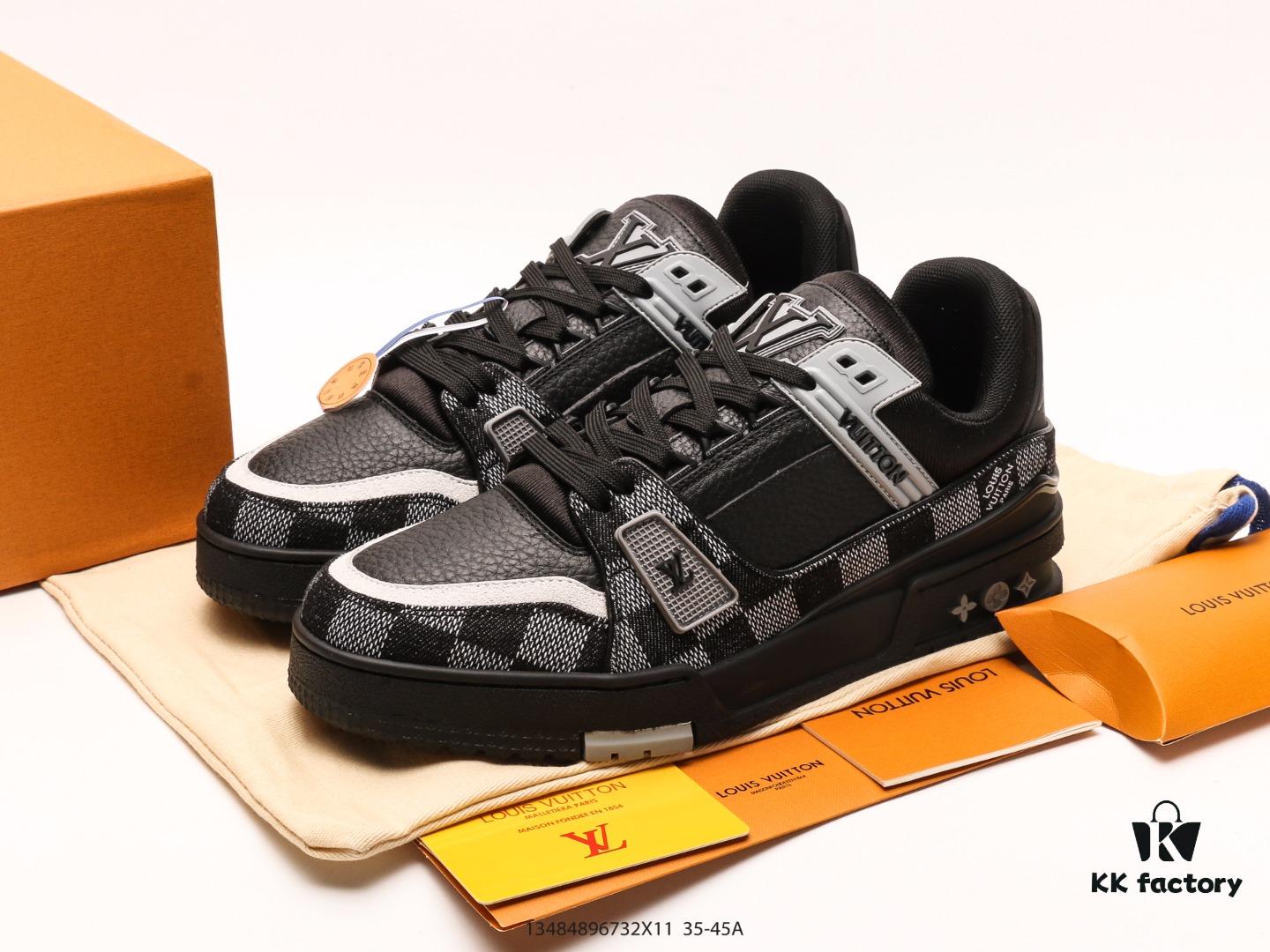6930e5276e68136f4d9b28db Louis Vuitton Trail Sneaker Low Casual Sports Cultural Versatile Basketball Skate Shoe with TPR Glossy Outsole #Flexible Drip Molding Support Piece #Insole Embedded with Ultra-Soft Latex Material for Superior Comfort