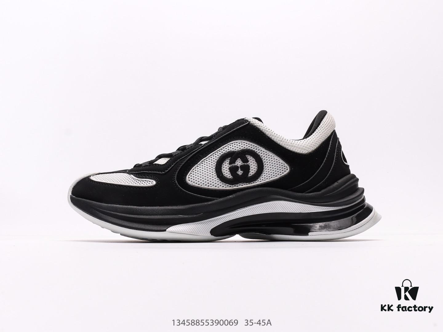 6930e52d6e68136f4d9b28e6 Gucci Rhyton Vintage Trainer Sneaker, Gucci Dad Shoe 3D Leather Horn-Shaped Retro Running Shoe