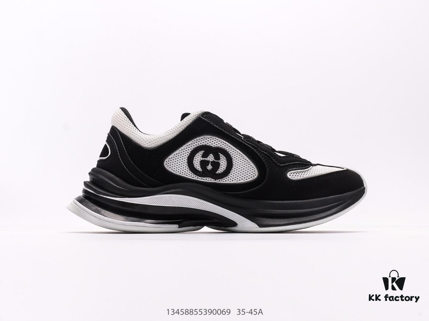 6930e52d6e68136f4d9b28e8 Gucci Rhyton Vintage Trainer Sneaker, Gucci Dad Shoe 3D Leather Horn-Shaped Retro Running Shoe