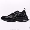 6930e5326e68136f4d9b28ed Gucci Rhyton Vintage Trainer Sneaker, 3D Leather Retro Running Shoes