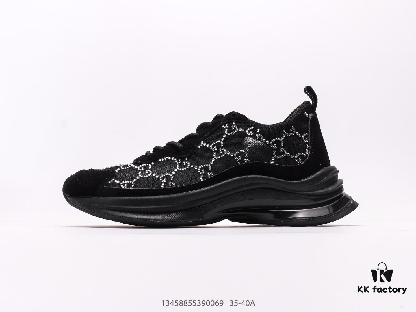 6930e5326e68136f4d9b28ed Gucci Rhyton Vintage Trainer Sneaker, 3D Leather Retro Running Shoes