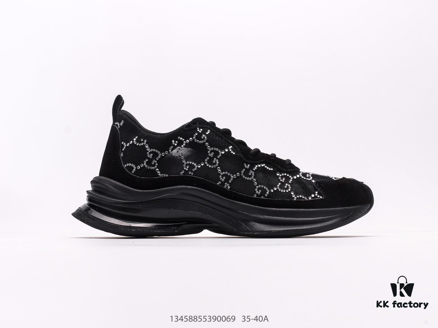 6930e5396e68136f4d9b28fb Gucci Rhyton Vintage Trainer Sneaker, 3D Leather Retro Running Shoes