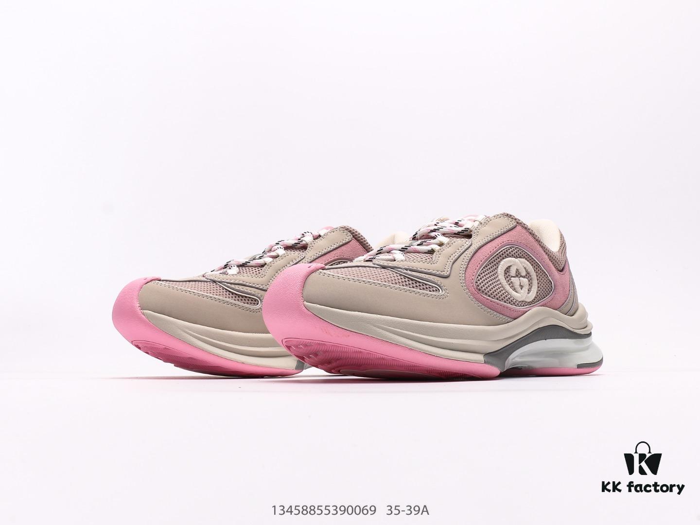 6930e53c6e68136f4d9b28fc Gucci Rhyton Vintage Trainer Sneaker, 3D Leather Retro Dad Shoe