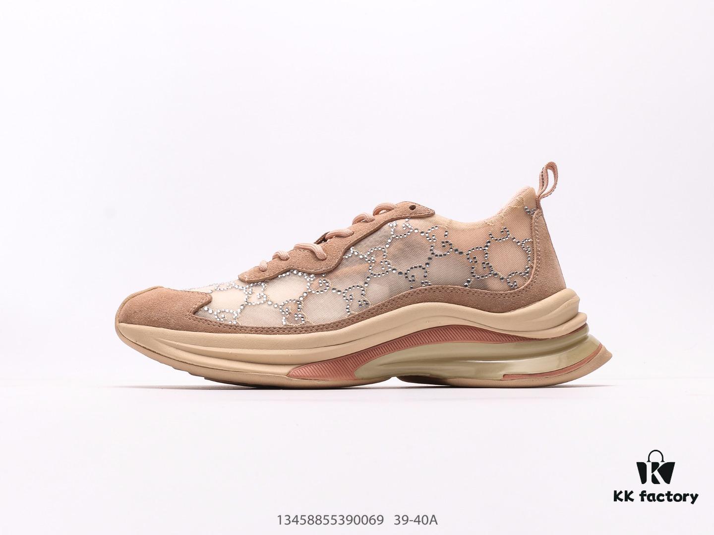 6930e53c6e68136f4d9b28fe Gucci Rhyton Vintage Trainer Sneaker, Gucci Dad Shoe 3D Leather Horn-Shaped Retro Running Shoes